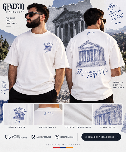 T-shirt Oversize "THE TEMPLE"